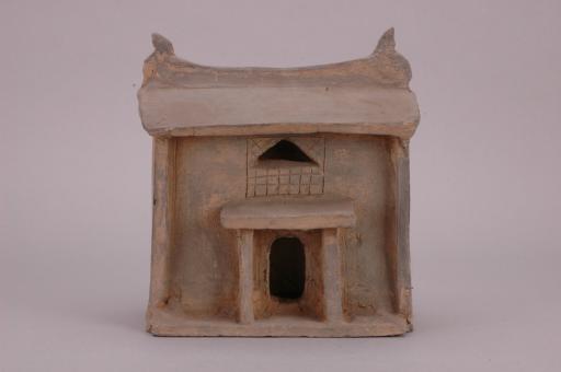 汉硬山式泥质灰陶屋