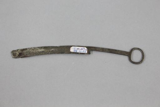 战国时期素面铜削刀