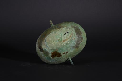 战国时期环耳雷纹铜鉌口