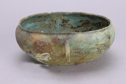 战国时期环耳雷纹铜鉌口