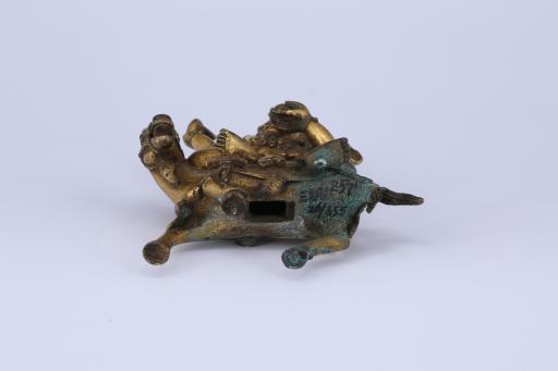 清黄铜鎏金吉祥天母
