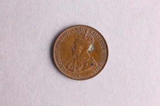 香港一仙1934年铜币