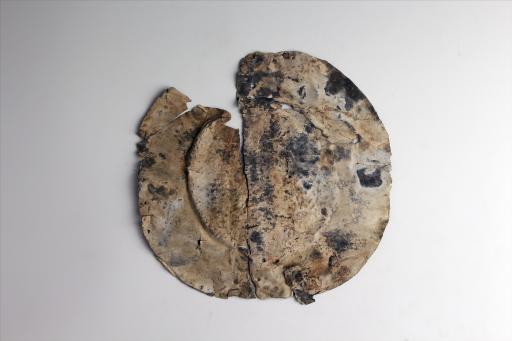 春秋时期平沿帽形锡饰片