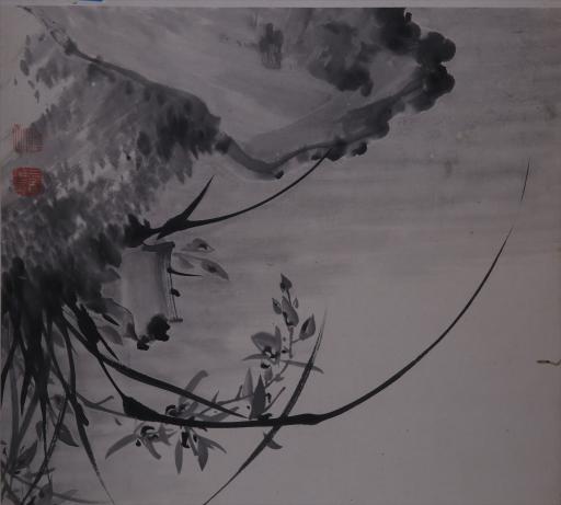 清叶道本水墨梅兰竹菊图册页