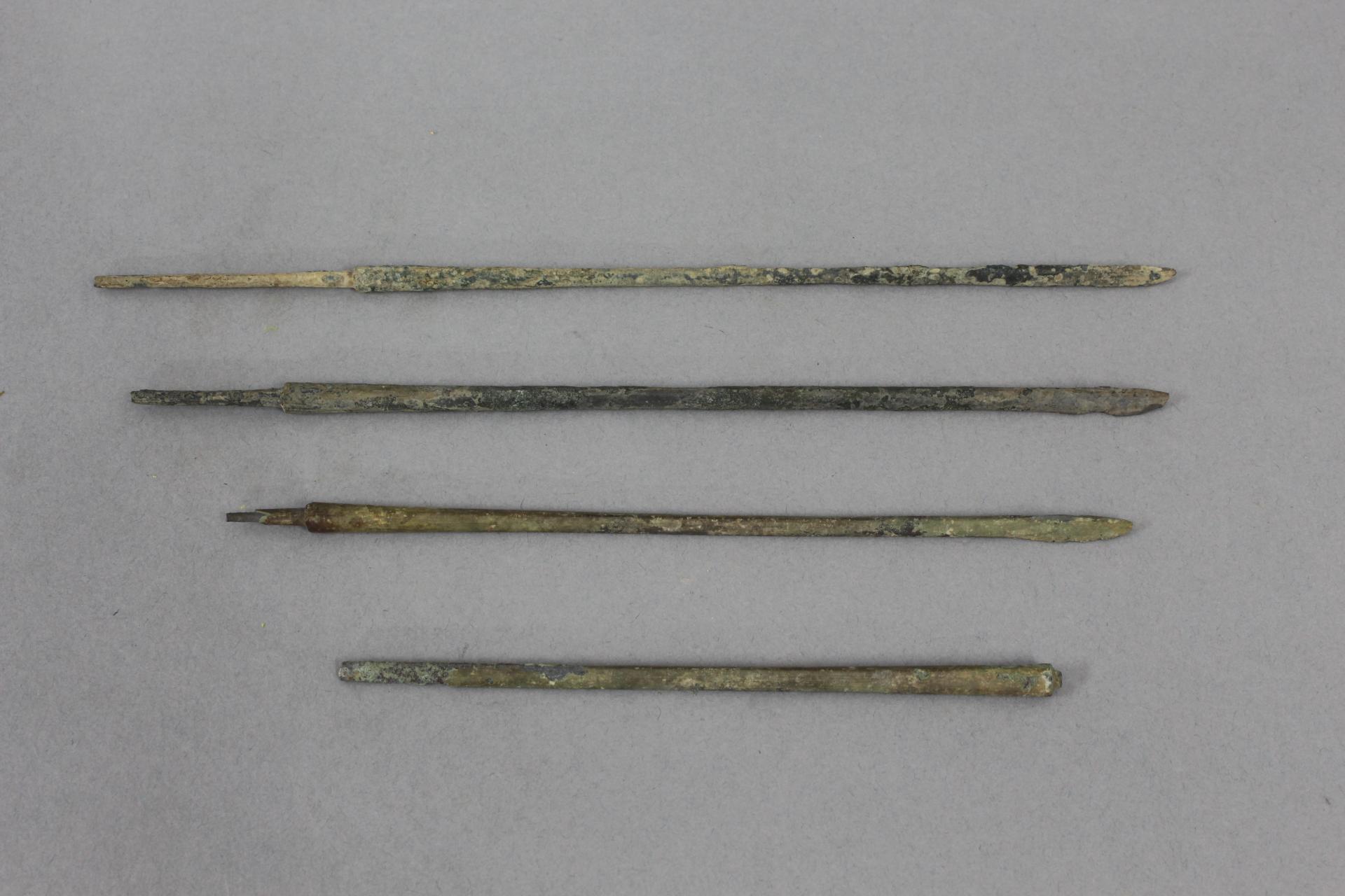 战国时期长铤铜箭镞