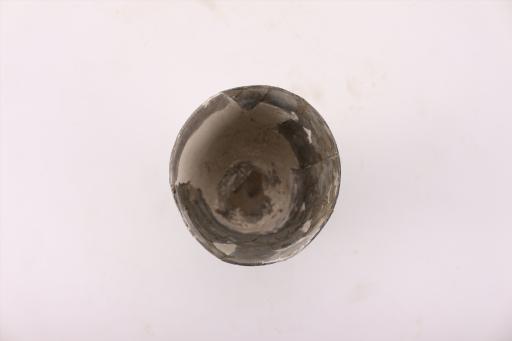 新石器时代屈家岭文化斜直腹平底黑陶杯