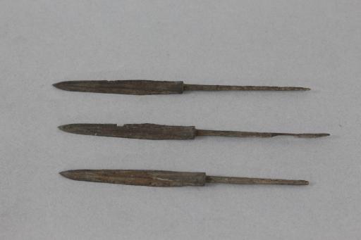 战国时期三棱铜箭镞