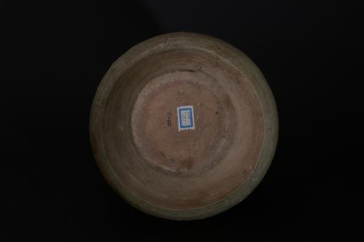 西晋盘口四系青釉瓷罐