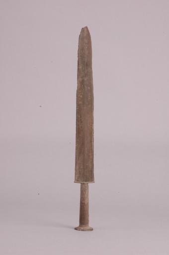 战国早期长身空茎铜剑