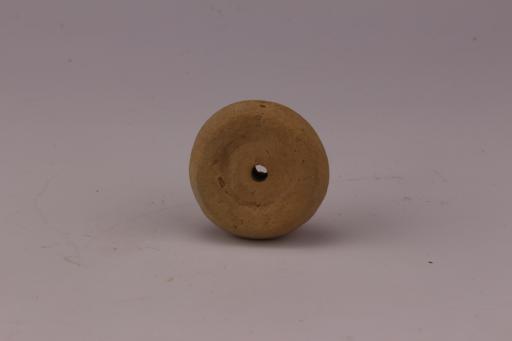 新石器时代屈家岭文化夹砂灰陶纺轮