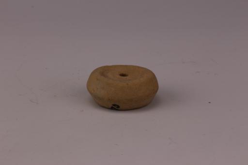 新石器时代屈家岭文化夹砂灰陶纺轮