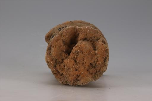 新石器时代大溪文化弧顶外撇底座刻划短条纹夹砂红陶支座