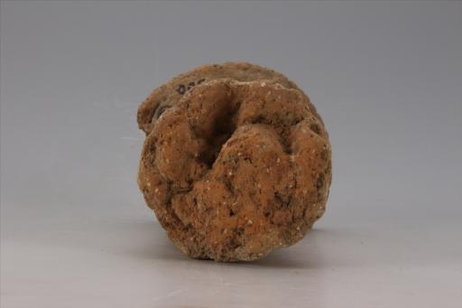 新石器时代大溪文化弧顶外撇底座刻划短条纹夹砂红陶支座