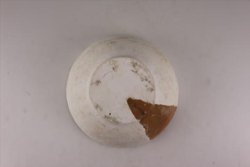 新石器时代屈家岭文化弧腹假圈足泥质红陶碗