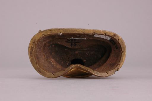 清黄铜鎏金无量寿佛