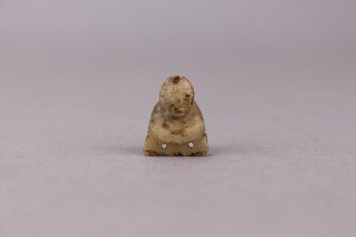 中华民国人形玉扣饰