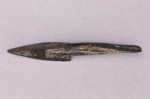 战国时期三翼扁铤铜箭镞