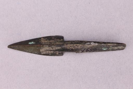 战国时期三翼扁铤铜箭镞