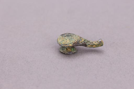 西汉卷云纹铜带钩