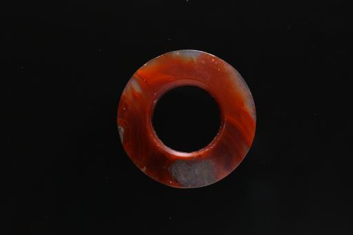 战国时代紫红色玉环