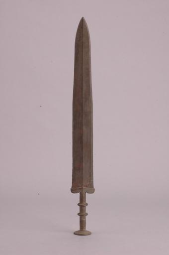 战国早期双箍铜剑