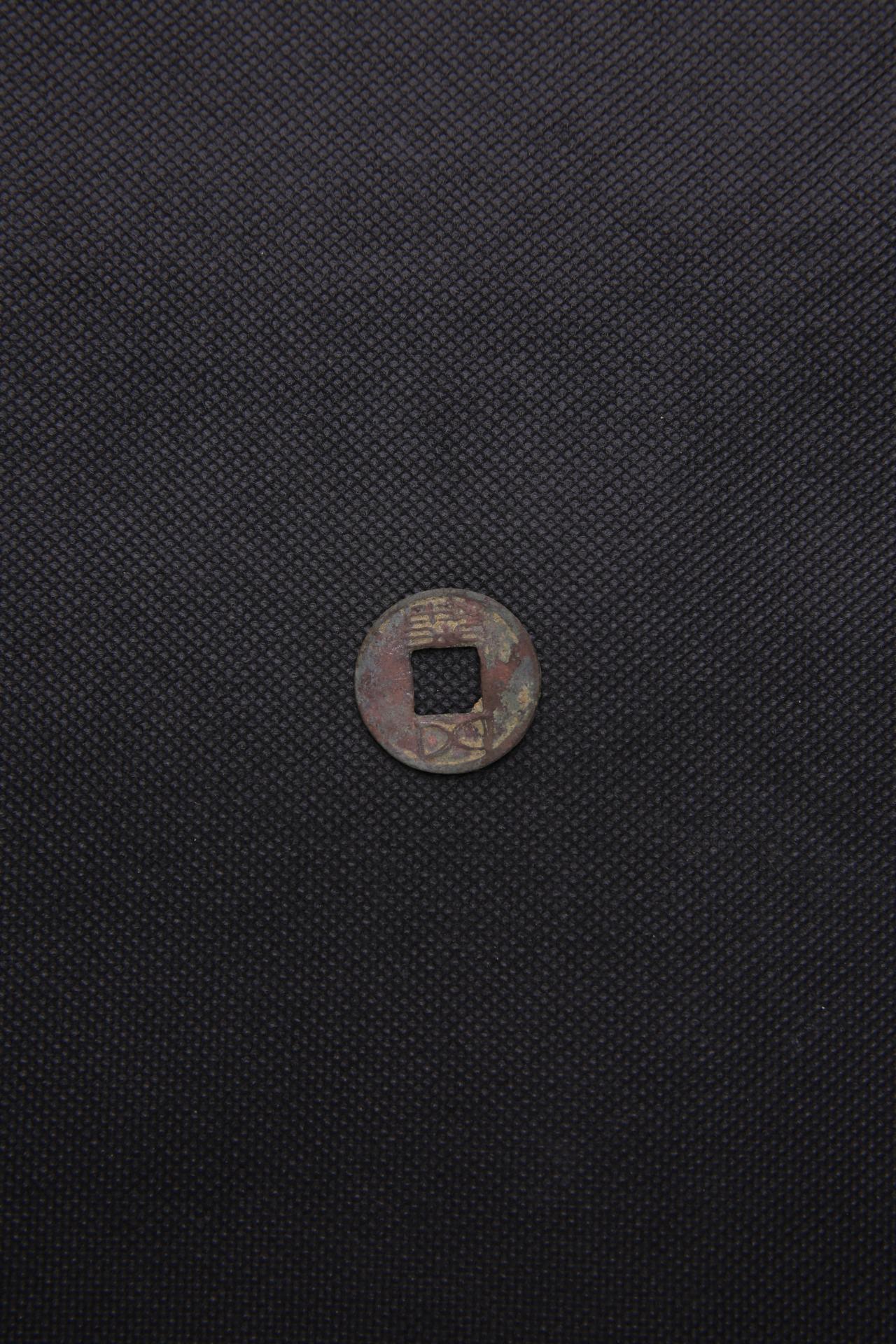 东汉圆形方孔五铢铜钱