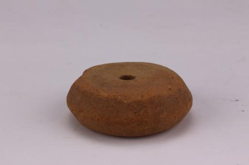 新石器时代大溪文化夹砂红陶纺轮