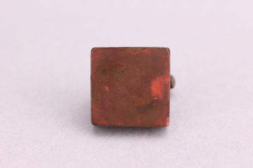 明骆驼形钮空白铜印章