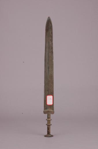 战国中期双箍铜剑