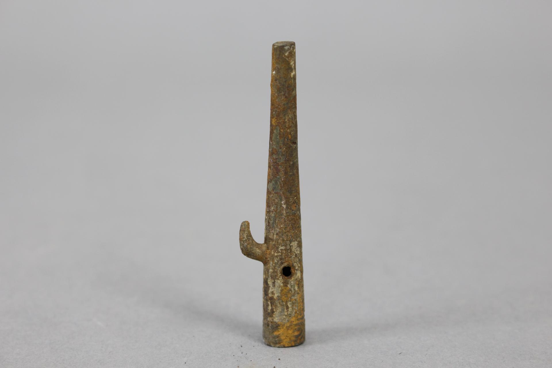 战国时期叶纹铜盖弓帽