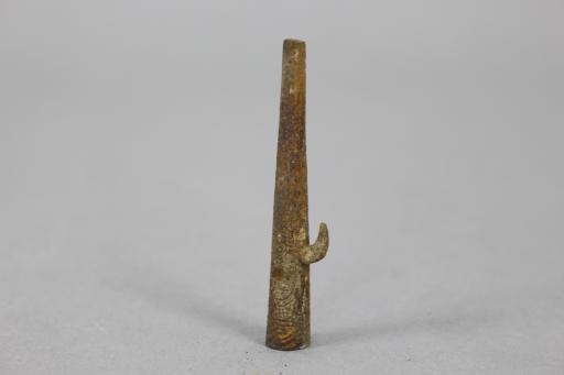 战国时期叶纹铜盖弓帽