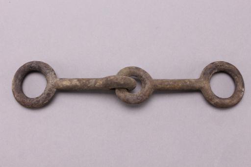 战国时期素面铜马衔