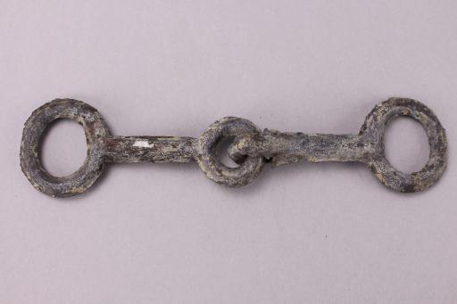 春秋时期素面铜马衔