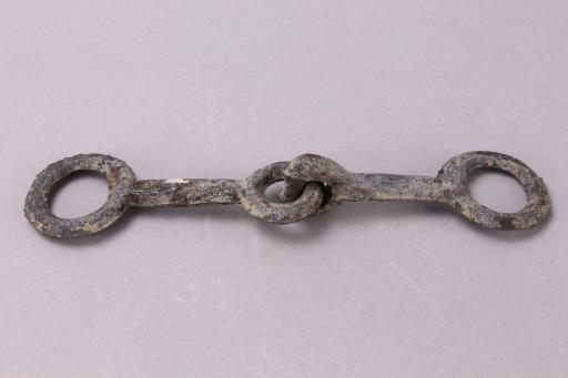 春秋时期素面铜马衔