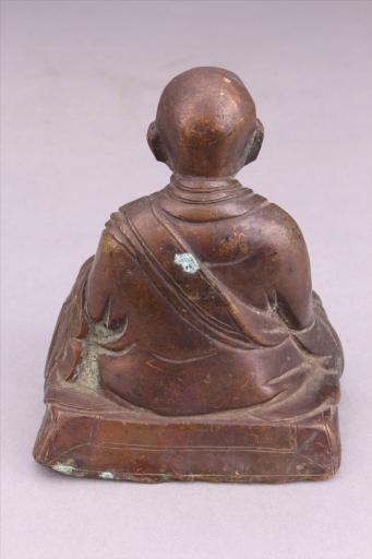 清红铜鎏金伐那婆斯尊者