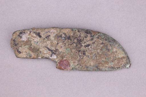 战国时期单刃凸棱铜刀