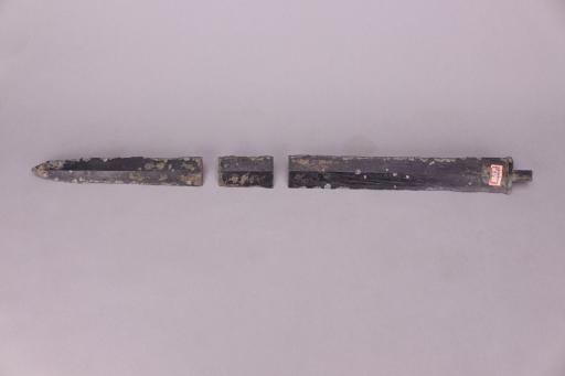 战国时期实心茎铜剑