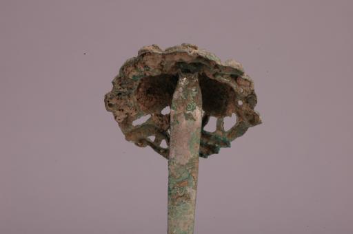 元菊花式银簪