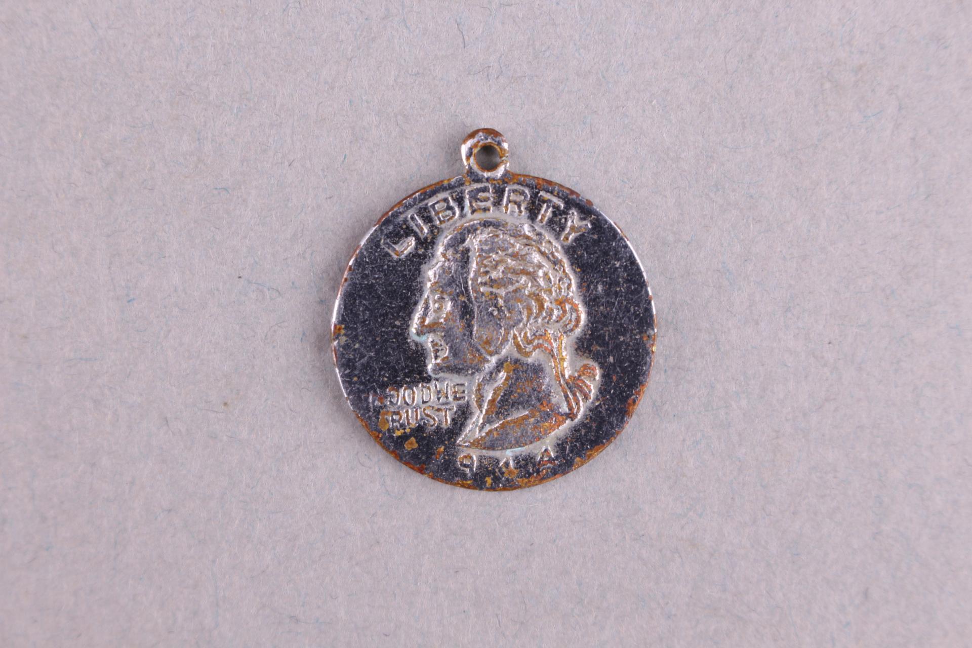 美国1944年25美分硬币