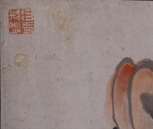 清钱鸿设色岁兆清品图轴