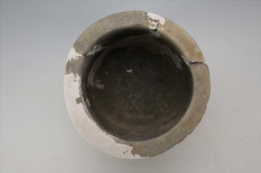 东汉直口筒形腹泥质灰陶井