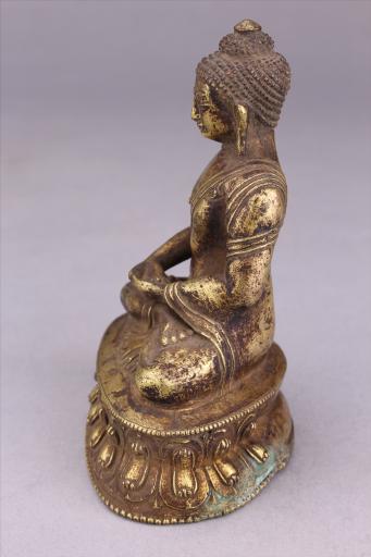 清红铜鎏金无量光（寿）佛