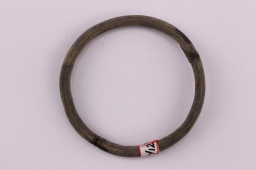 新石器时代屈家岭文化夹砂黑陶环