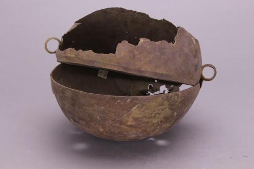 春秋晚期环耳铜敦