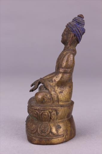 清红铜鎏金释迦牟尼佛