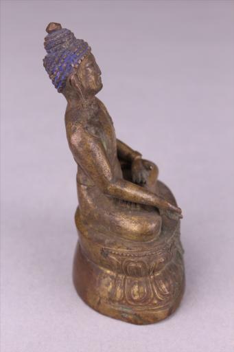 清红铜鎏金释迦牟尼佛